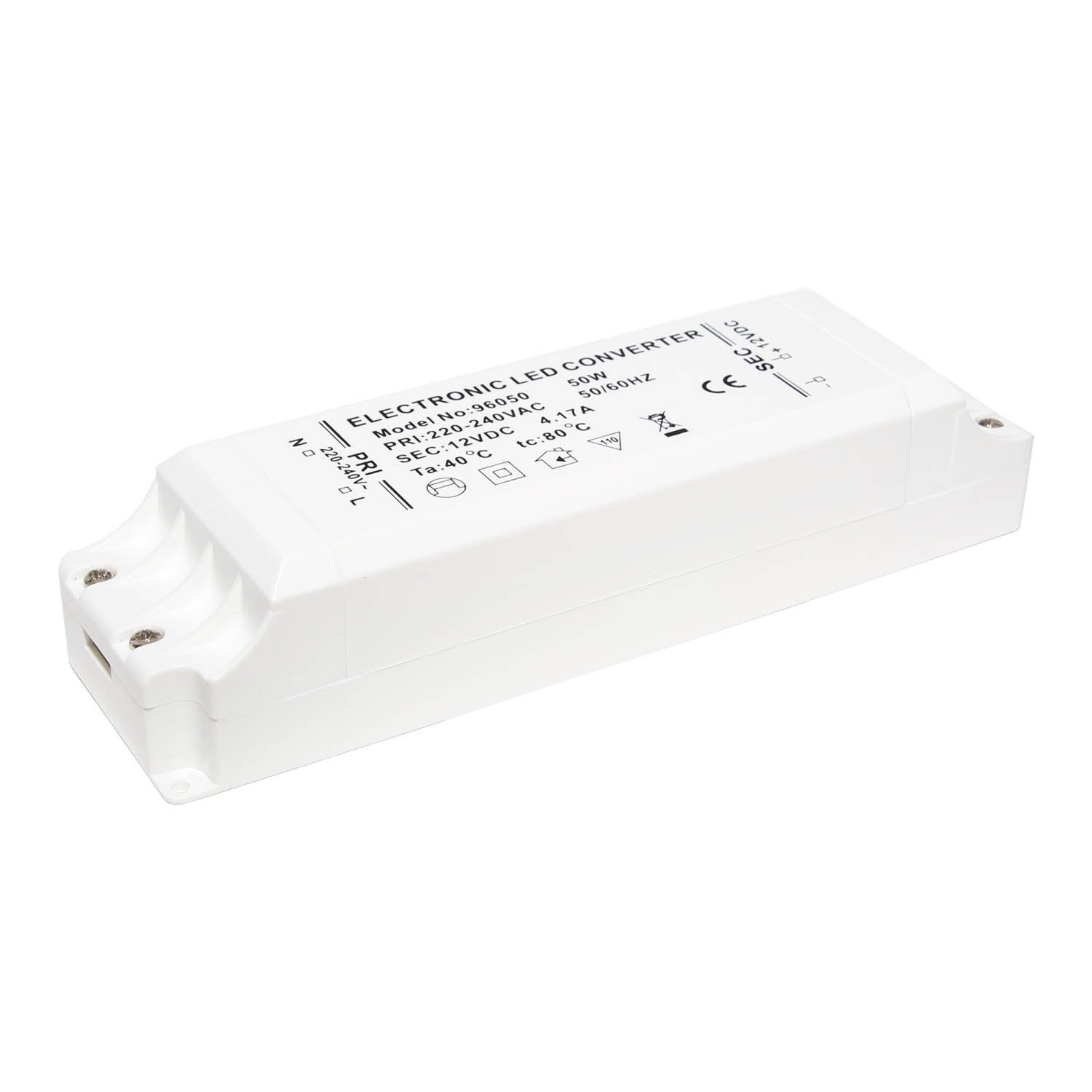 Lowenergie 50W LED Driver Transformer 240V AC to 12V DC for LED Lighting (2)