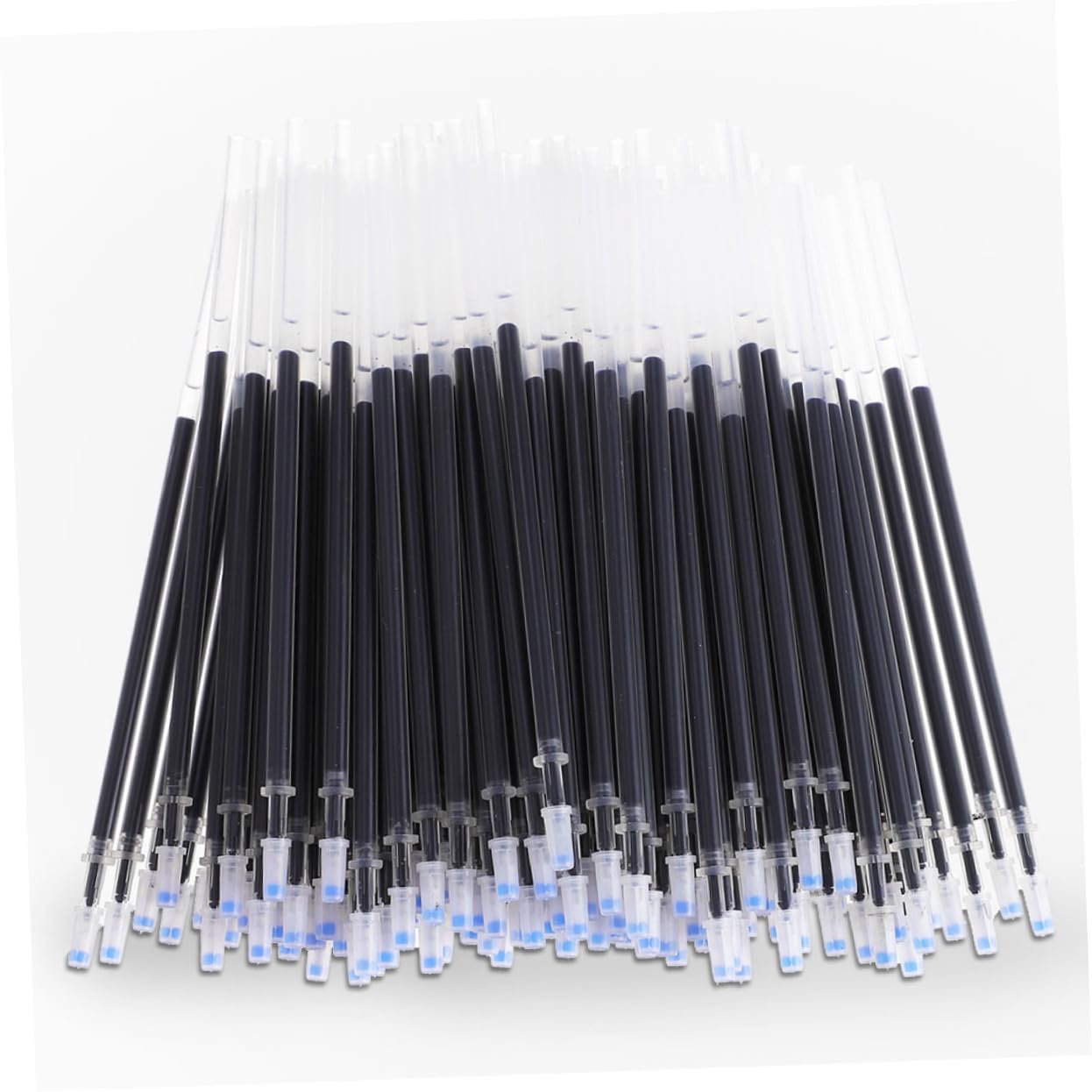 Ricariche Penna Gel 0.5mm Nere 200 Pezzi, Plastico