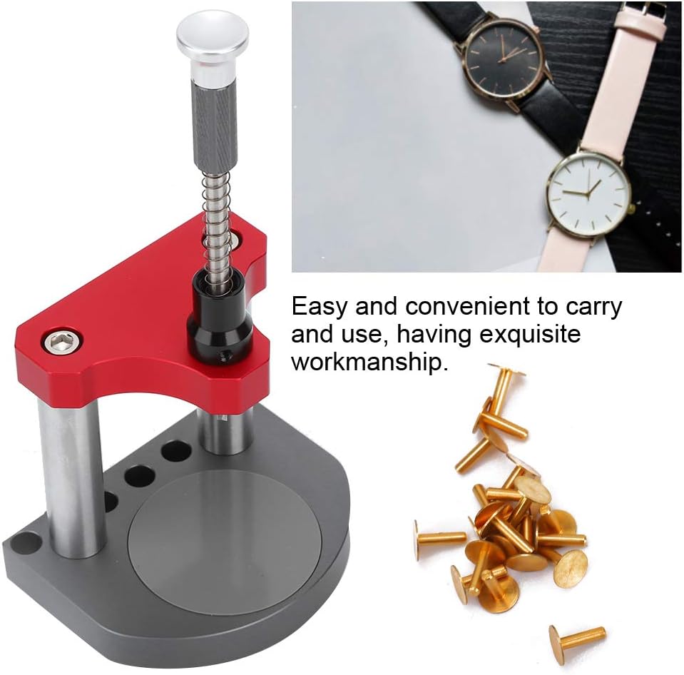 Professional Watch Dial Feet Repair Welding Machine, Precision Wristwatch Repairing Tool Kit with Accessories, Sturdy Metal and Plastic Construction, for Watchmakers and Repairers