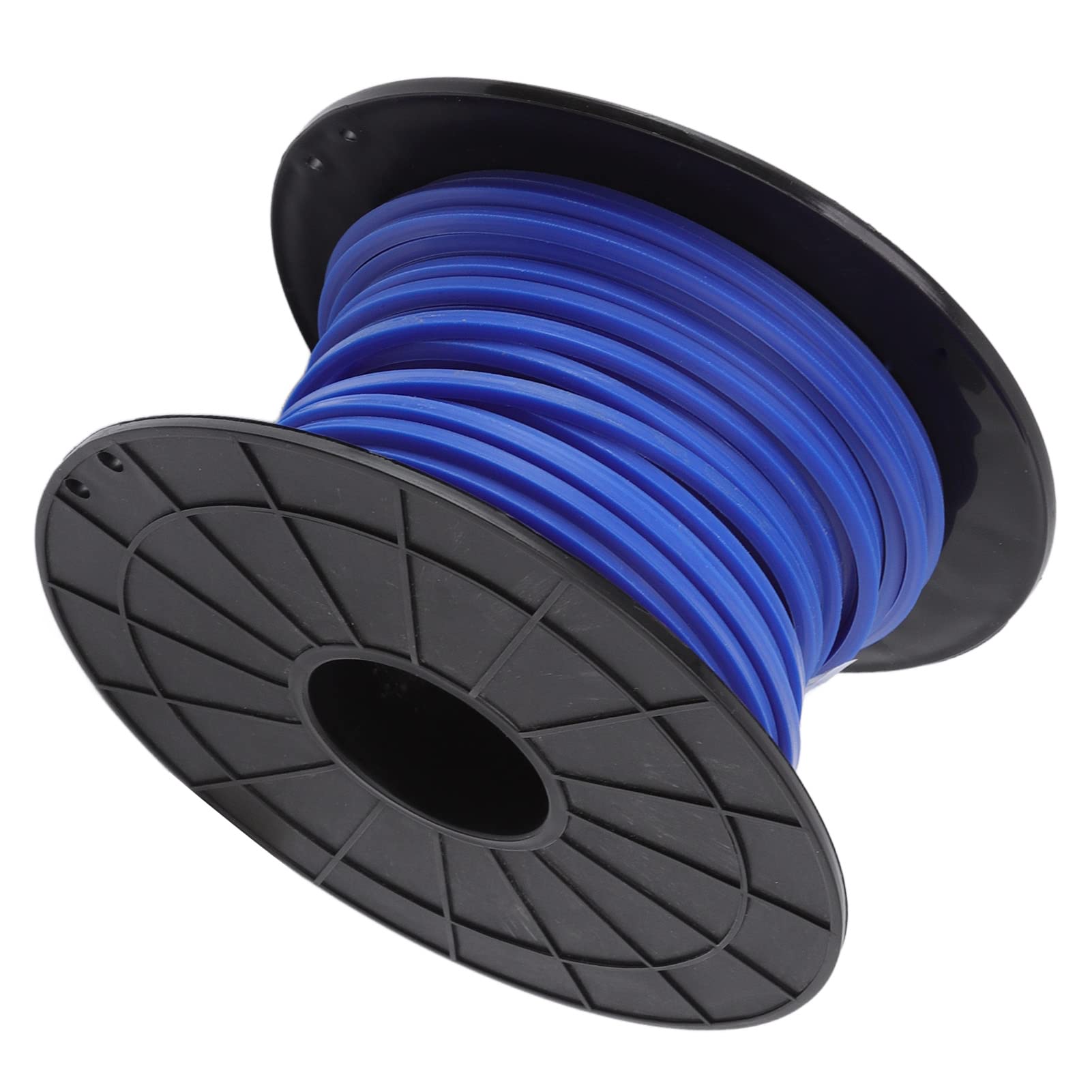Cryfokt Hilo de Desbrozadora Cuadrado Azul de 4,0 Mm de Grosor para, 30 M de Longitud, Material de Nailon, Mantenimiento de Césped