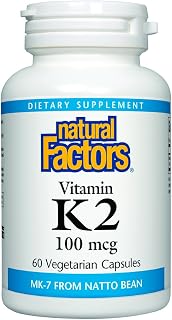 Natural Factors - Vitamin K2 100 mcg, 60 vcaps
