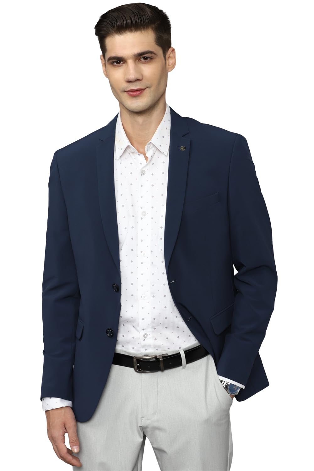 allen solly Men's Slim Blazer-picture-23