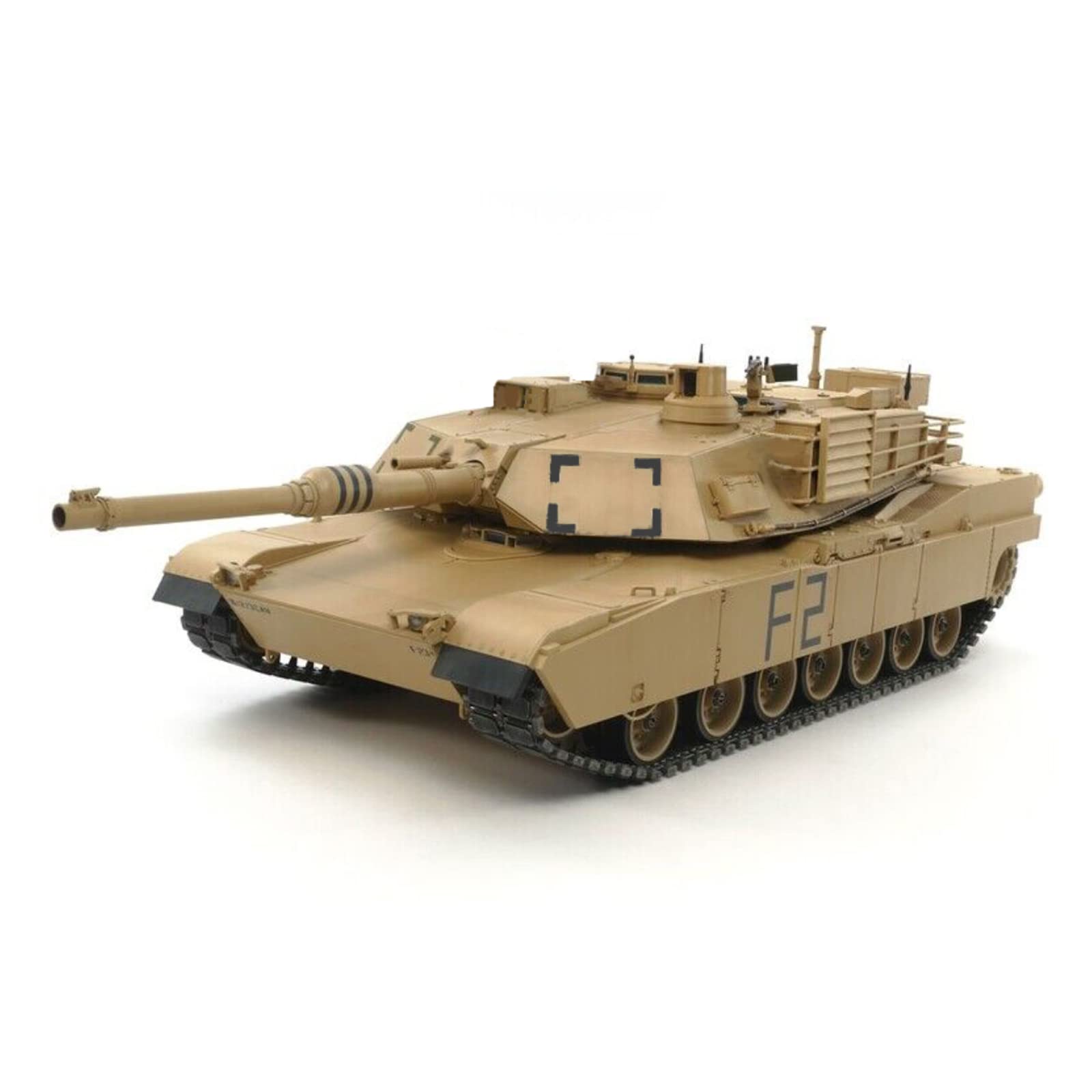 DAGIJIRD Abrams M1A2 Moveable 1:48 Modèle de réservoir de combat principal avec son et lumière