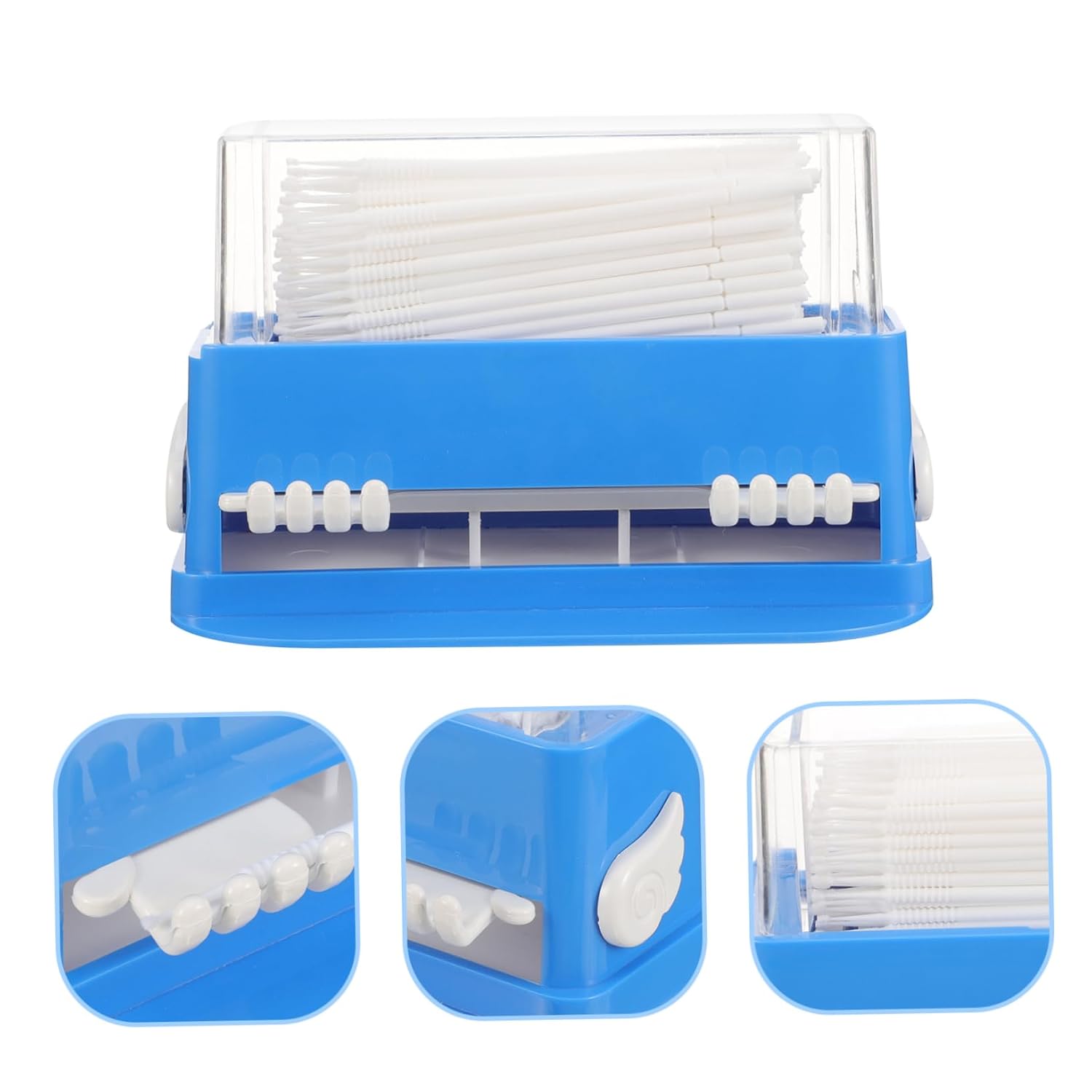 MERRYHAPY 100pcs Microbrush Applicators Dental Fine No Dripping Microfiber Dental Treatment Material Travel-friendly