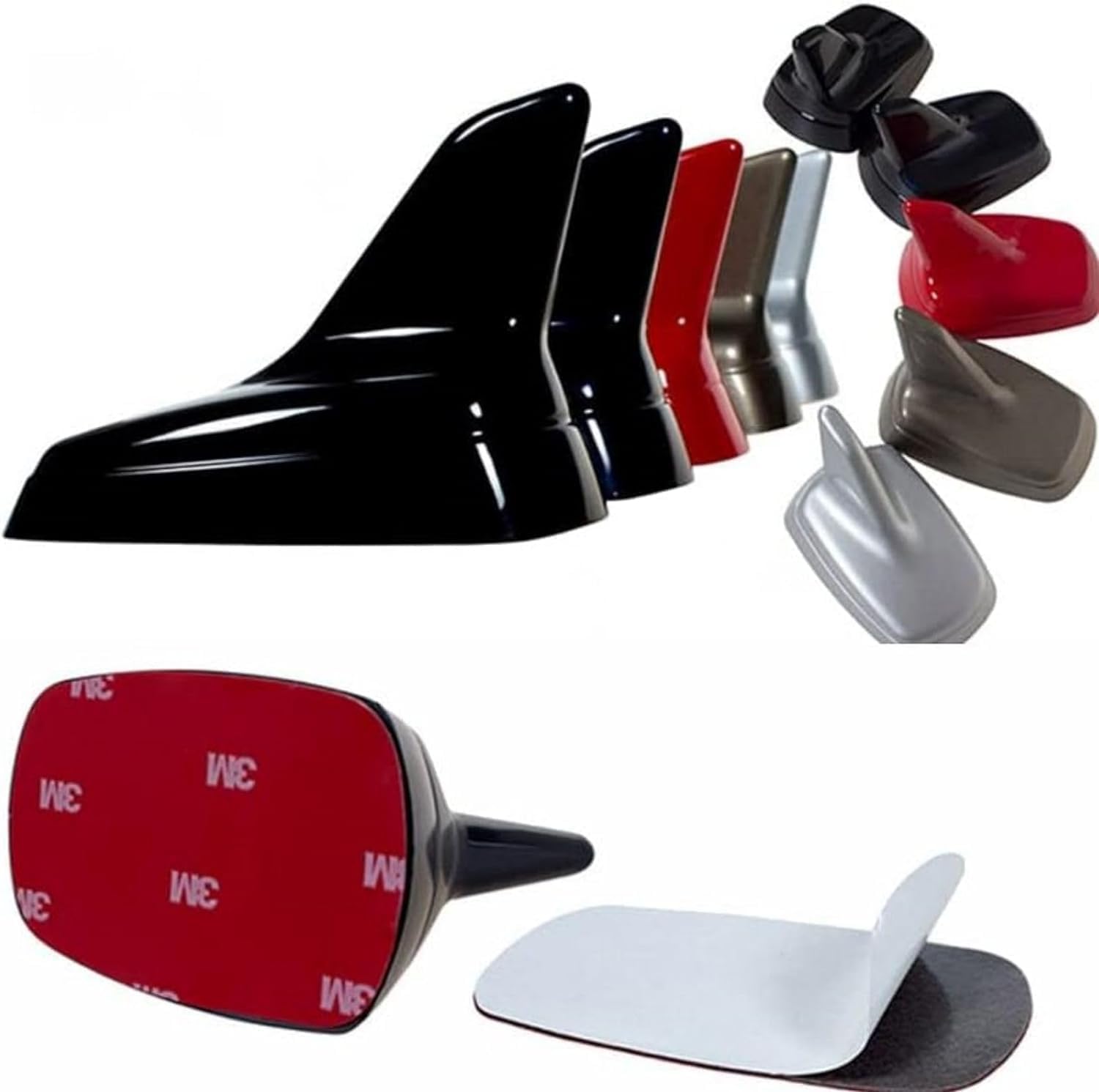 Car Shark Fin Aerial for Mercedes Benz Klasse ML GL G GLC43 G350d E350 W211 W203 W204 2000-2021 2022 2023 2024 2025, Shark Fin Antenna Top Roof Radio Enhanced Signal, Car Accessories,E