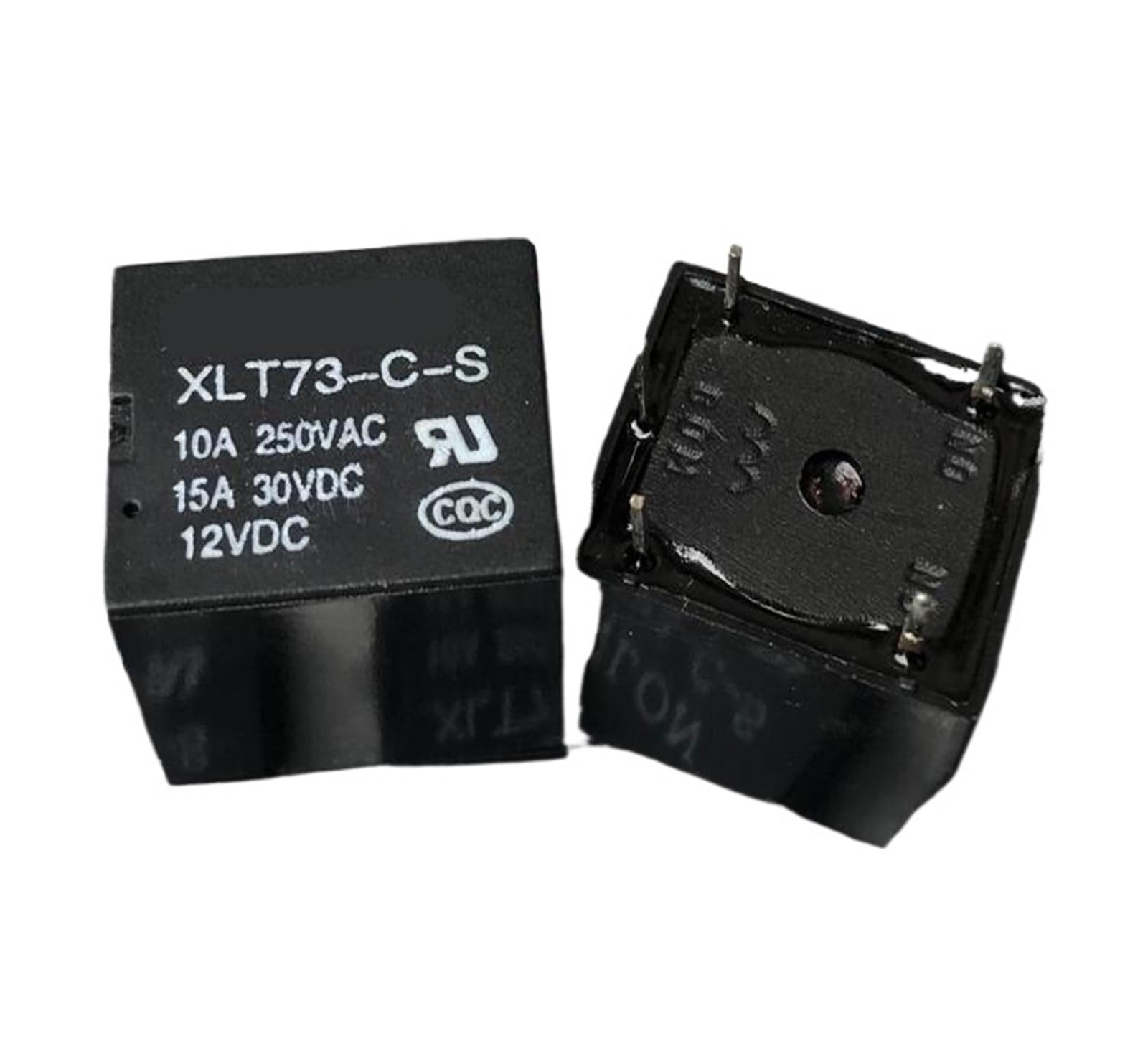 Relé T73-1C-12V-10A XLT73-CS mini relé de 5 pines 12V CC conmutador
