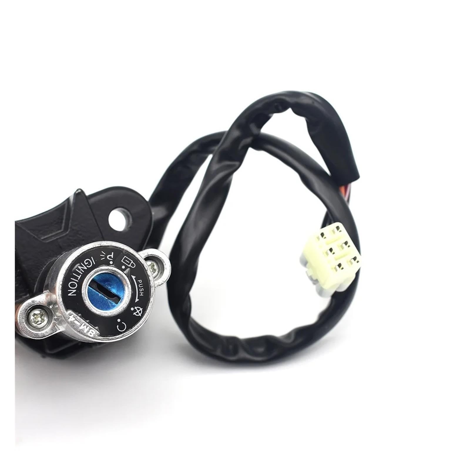 Bouchon Réservoir Carburant Interrupteur D'allumage Jeu Clés Verrouillage Siège pour Suz&uki DL650 V-Strom 2004-2011 DL1000 2002-2012 SV650 1999-2002 Bouchon réservoir Carburant Moto