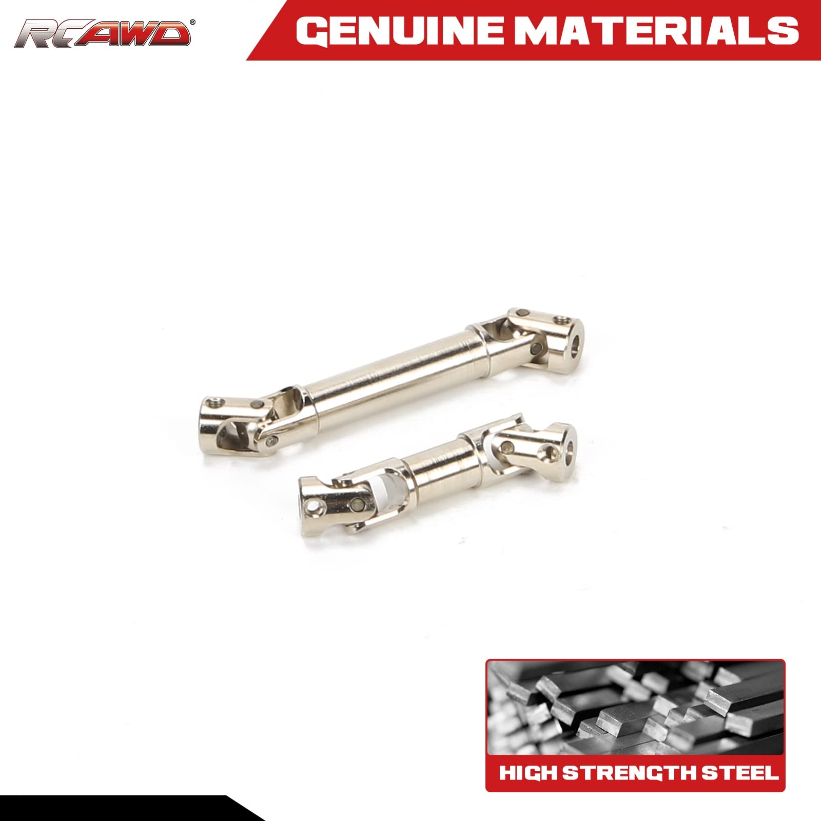 Amazon.com: RCAWD Hardened #45 Steel Center Driveshaft Set for