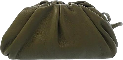 Bottega Veneta Bolso de Cuero Verde El Pouch de segunda mano