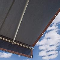 Swociro Árnyékoló Vászon 3x4m UV Védelem HDPE Kert Terasz Balkon Camping 4