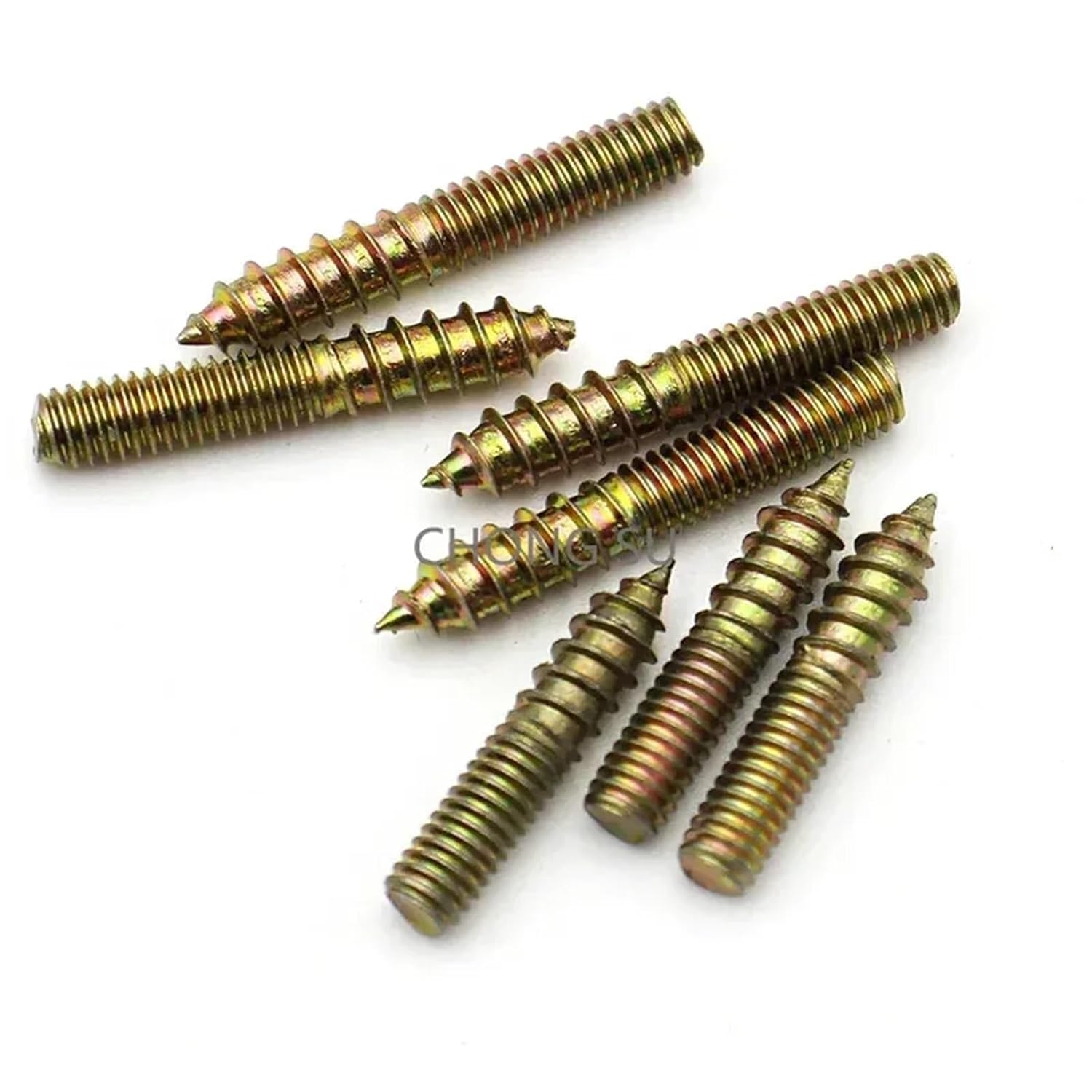 Double Head Self Tapping Screws, Head Self Tapping M4 M5 Zinc-Plated Hex Socket 16-40mm 10-20 Pcs(M4x20mm (20PCS))