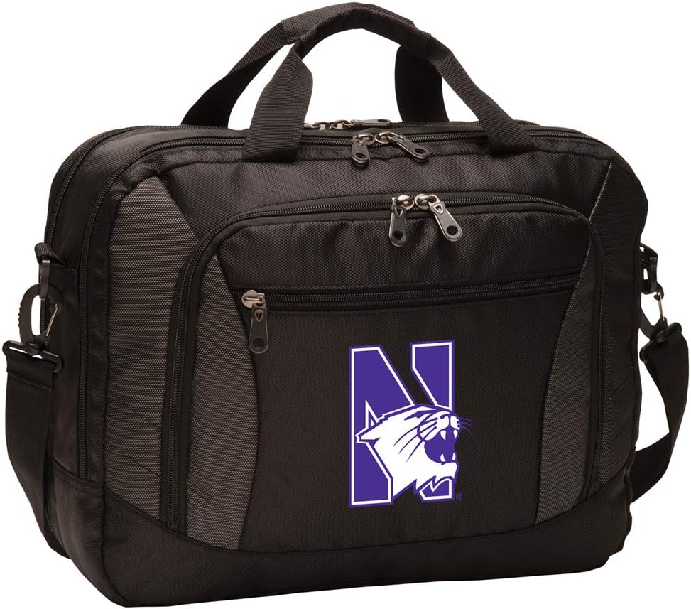 Broad Bay Northwestern University Laptop Computer Bag Northwestern Wildcats Messenger Briefcase Bag
