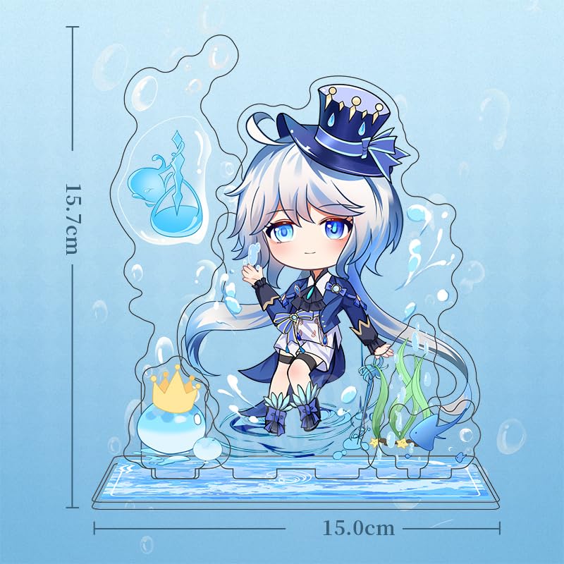 Amazon.co.jp: 原神 フォルカロスフリーナ アクリルスタンド 水神 みず