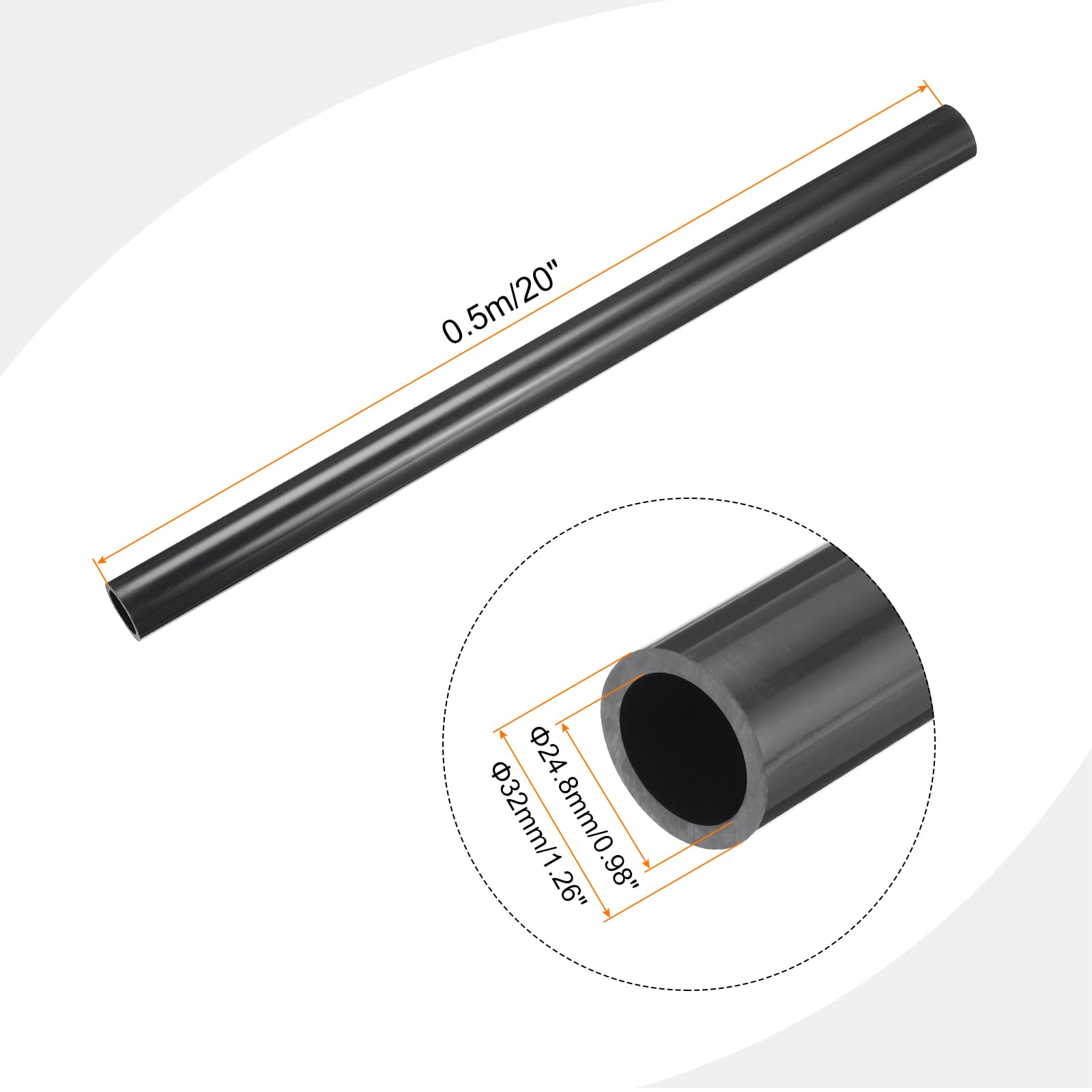 MACHSWON PVC-Rohr 53,6 Mm Innen X 63 Mm Außen X 35 Produktbild-Vorschau 4