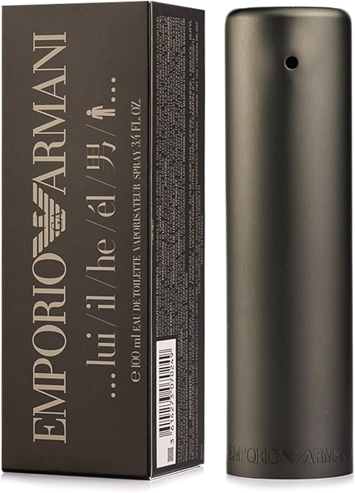 【未開封‼】EMPORIO ARMANI he man 100ml EDT レア Giorgio Armani Perfume Emporio Armani He Edt 100Ml : Amazon.com.br