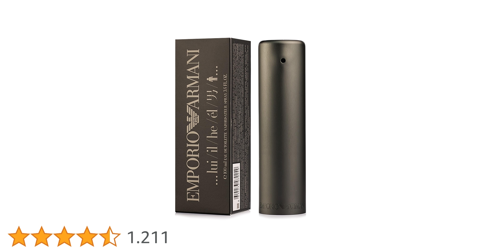 【未開封‼】EMPORIO ARMANI he man 100ml EDT レア Giorgio Armani Perfume Emporio Armani He Edt 100Ml : Amazon.com.br