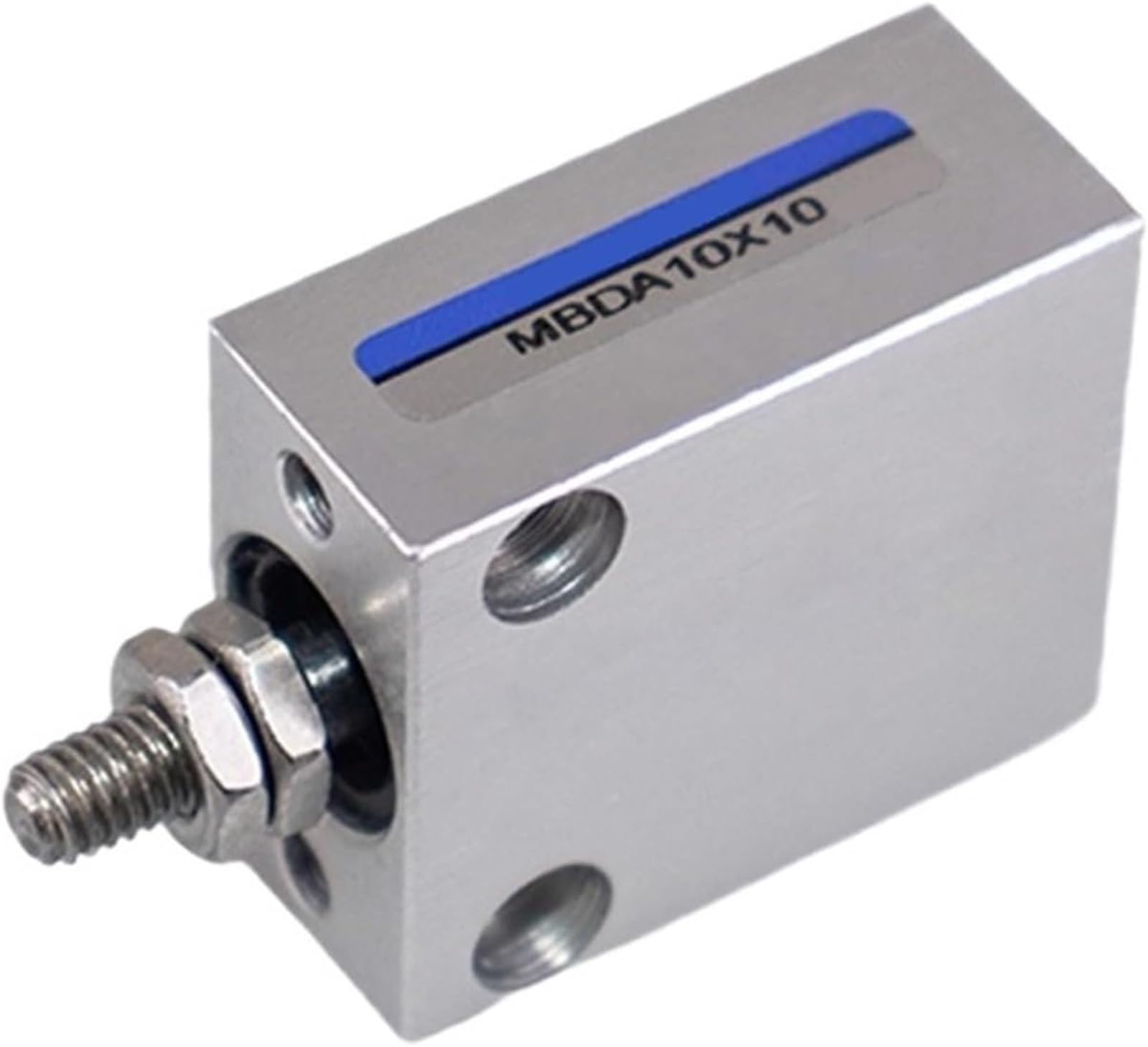 AHHQD Compact Pneumatic Air Cylinder MBDA10X10 - Industrial Double Acting Mini Bit for Automation and Manufacturing .0621