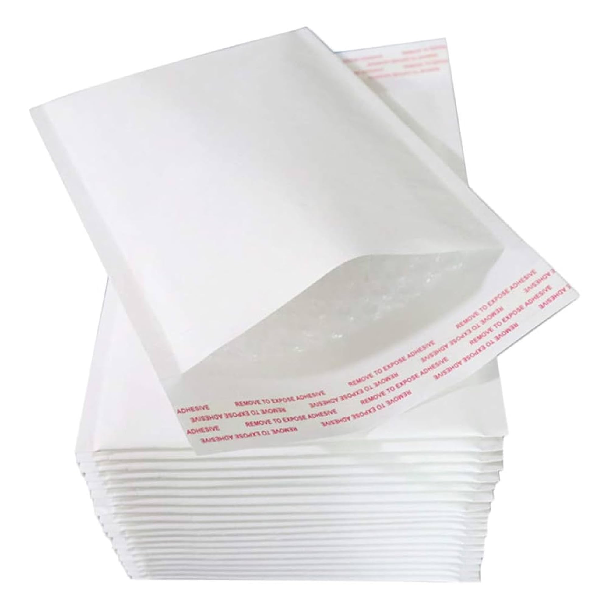 Size 4 (170 x 245mm) Lightweight A5 White Bubble Lined Postal Envelopes Pack of 100