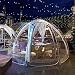 Transparentes Zelt im Freien, Bubble House Camp Star Zelt, 4–6 Personen, Iglu-Kuppel, Garten, Terrasse, Überdachung, Unterschlupf, Warmer Wintergarten im Winter