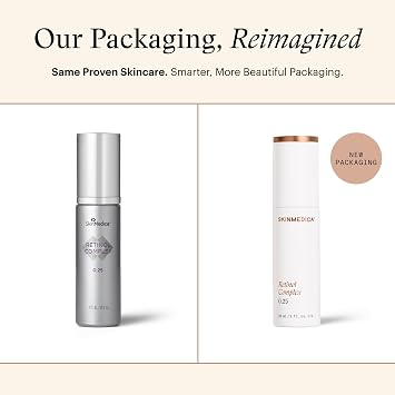 SkinMedica Retinol Serum 0.25 Complex - Serum for Face, Age-Defying Advanced Retinol Cream That Renews Skin and Diminishes the Appearance of Fine Lines and Wrinkles - 1 Fl Oz