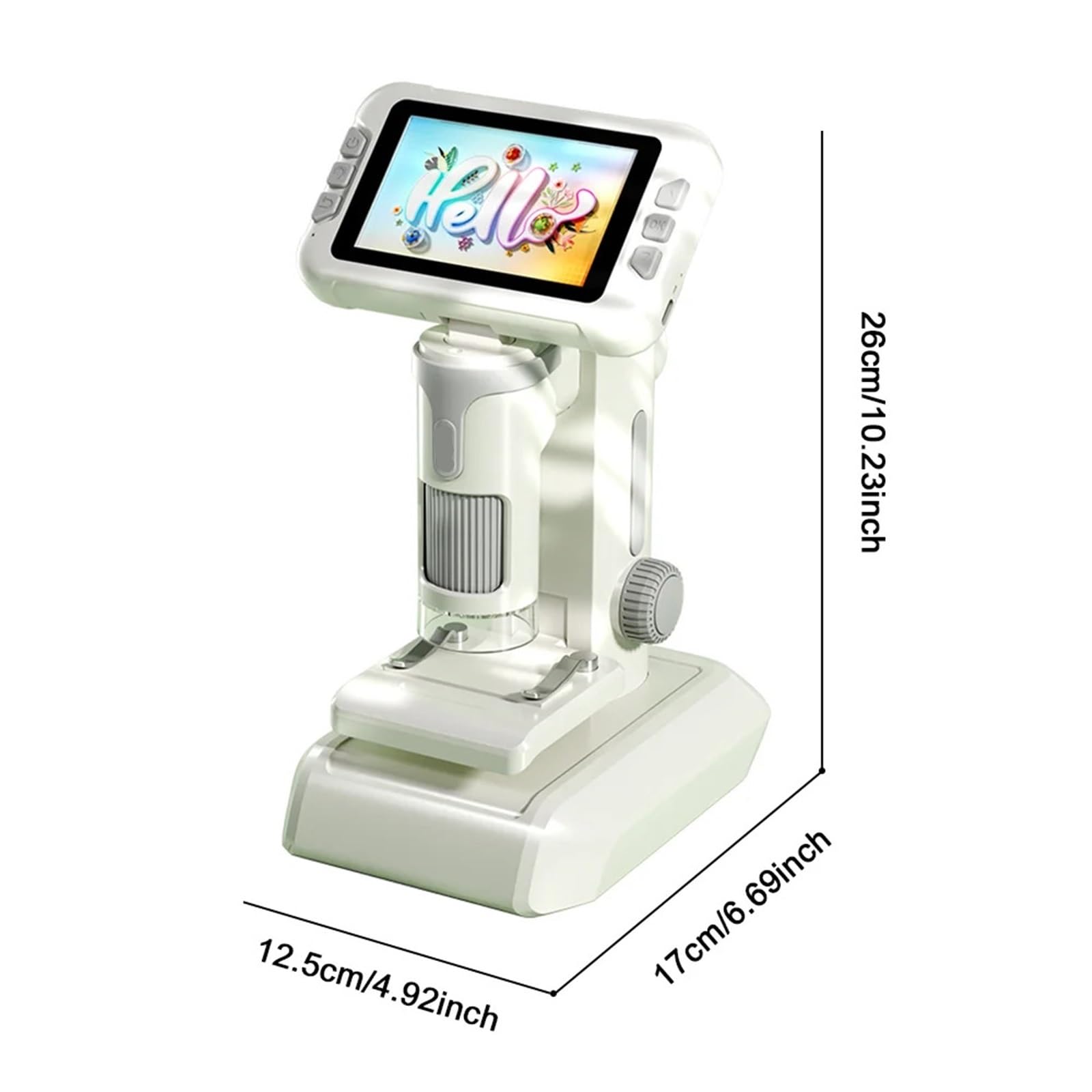 2Pcs Microscopio Digitale P01