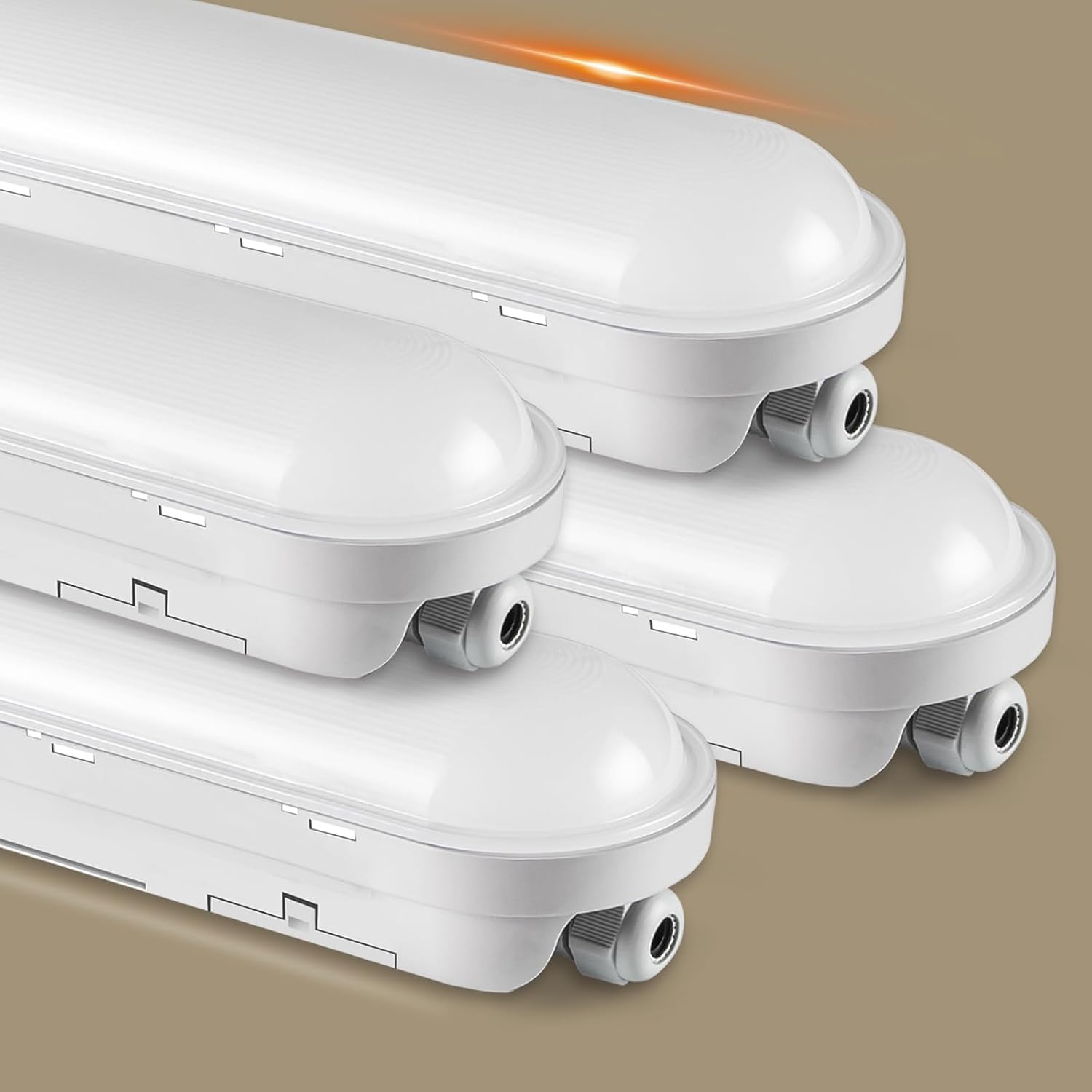 Feuchtraumleuchte LED 120CM 36W 4500LM IP65 Wasserfest Neutralweiß 4000K