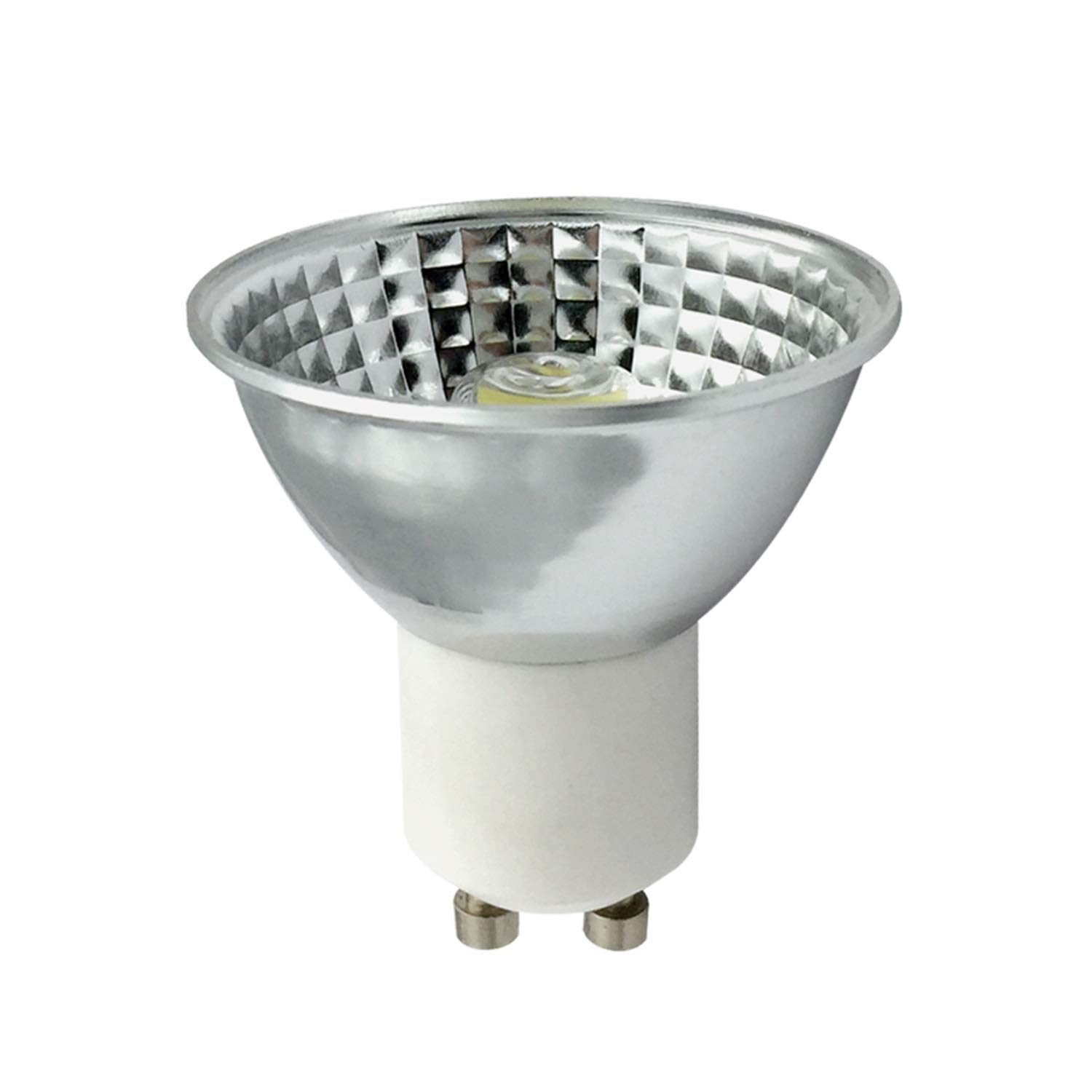 Lampadina LED non dimmerabile GU10, angolo di apertura a 45 gradi 350-400 Lumen, 3000K / 6000K, 5-Watt (equivalente a 50 watt), confezione da 5 LLPYLED (Color : Cool white)
