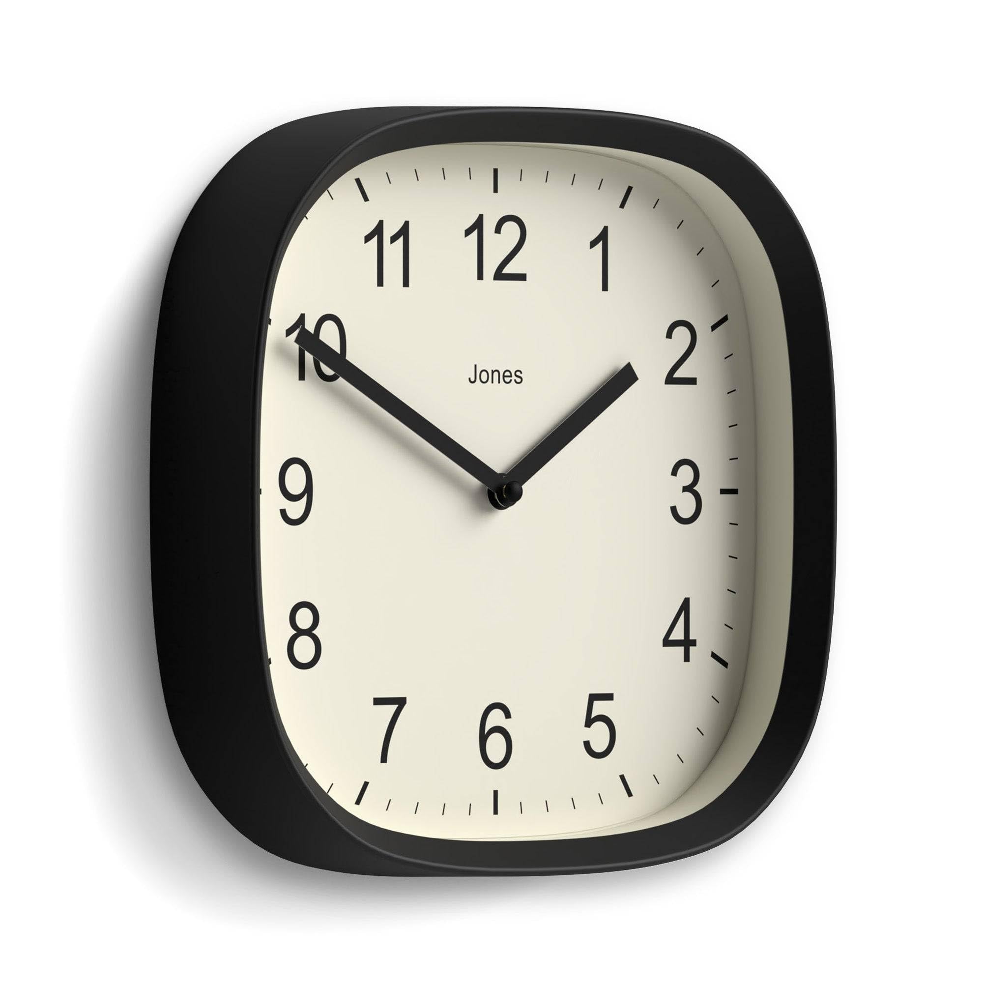 Amazon.co.jp: JONES CLOCKS® スプライト壁掛け時計 | モダン レトロ