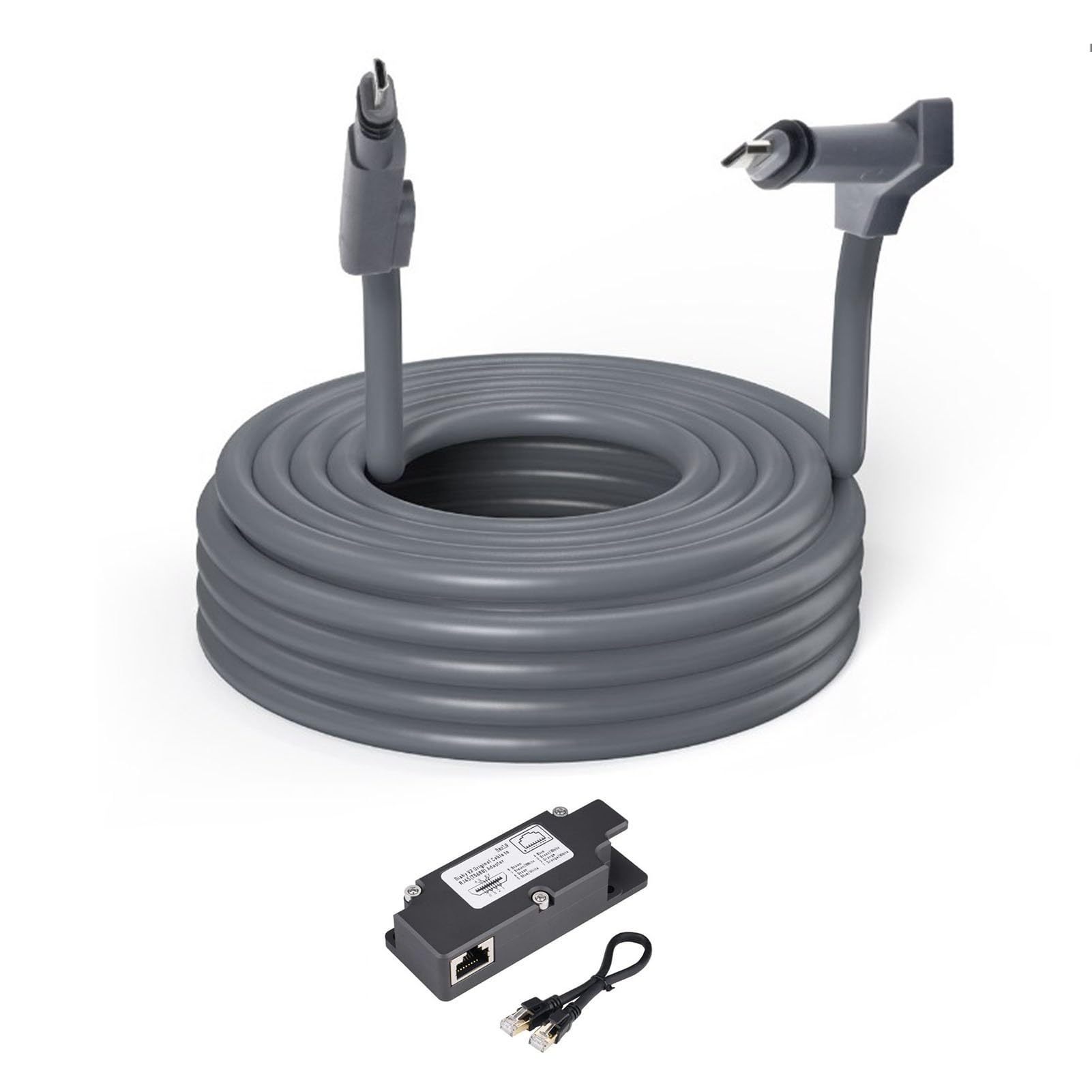 Sostituzione Cavo TV Satellitare, Cavo Ricevitore TV Satellitare Multifunzione Posizione di Connessione Regolabile Trasmissione Stabile del Segnale Cavo Satellitare Impermeabile