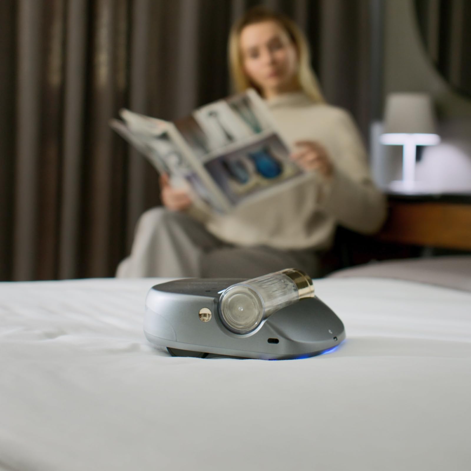 CREATULIZE Milbensauger für Matratzen Bed Vacuum UV High Heating Smart Sensor Lightweight Deep Clean Dust Pet Hair