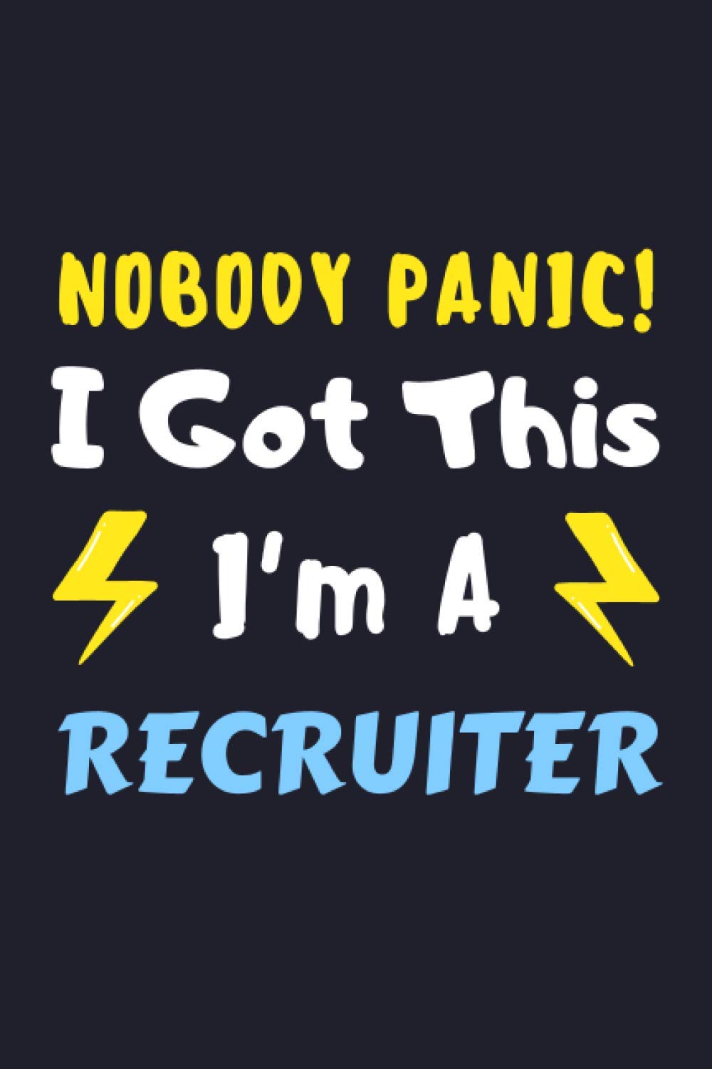 Recruiter Gifts: Blank Lined Notebook Journal Diary Paper, a Funny and Appreciation Gift for Recruiter to Write in (Volume 6)