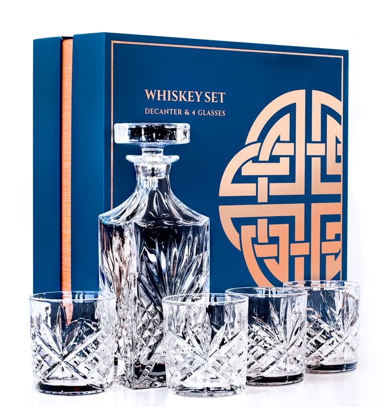 Glass Decanter Whisky sans Cristal pour Service Sans Risque - 8