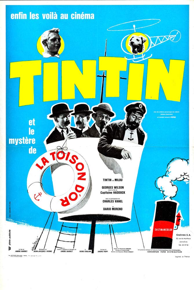 Tintin, coffret de 2 films - Les Oranges Bleues et Le Mystère de la Toison d'Or - Coffret Blu-Ray [Édition Collector - Boîtier Mediabook]