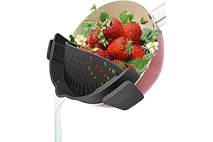 YEVIOR Clip and Strain: The Ultimate Hands-Free Straining Solution