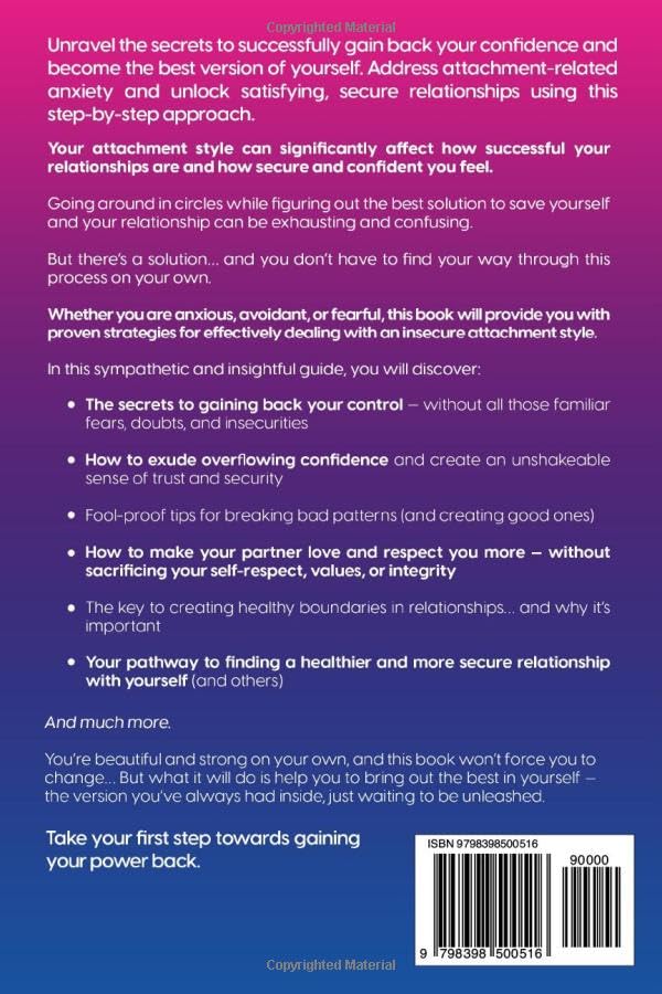 Miniatura 2 de Don't Get Derailed By Your Attachment Style A Step-by-Step Approach to Address Anxiety, Win Back Confidence, and Feel Secure in Relationships (Heal,