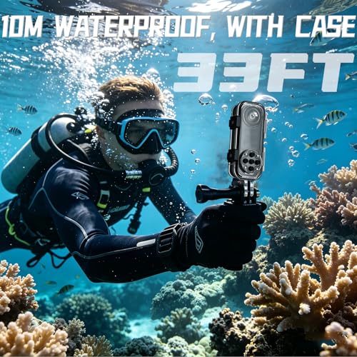 JYSECURE Body camera,Sport Action Video Camera 4K miniatura 5