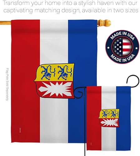 Miniatura 4 de Schleswig Holstein - Bandera de jardín – Estados regionales de Alemania Central Territorio de Europa Central Historia Vieja País Área particular –