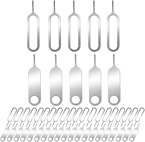 Bandeja de herramientas de apertura para extracción de tarjetas SIM, 50 unidades, expulsión de pasadores de aguja, compatible con iPhone X, 8 Plus, Bandeja de herramientas de apertura para extracción de tarjetas SIM, 50 unidades, expulsión de pasadores de aguja, compatible con iPhone X, 8 Plus,