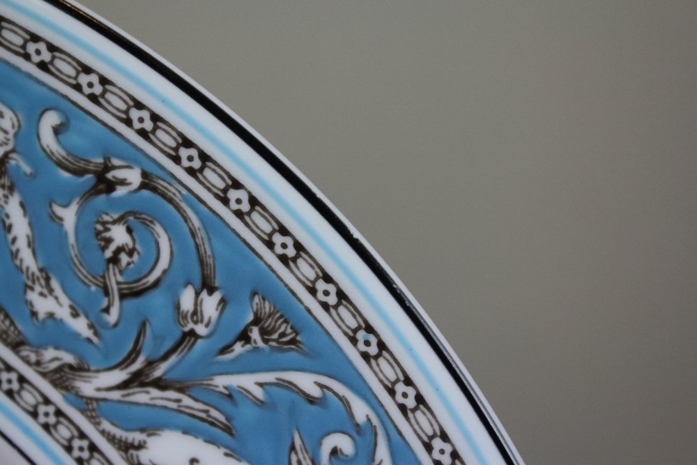 ウェッジウッド　フロレンティーン ターコイズ プレート　27cm 2枚 Amazon.co.jp: Wedgwood (ウェッジウッド) フロレンティーン