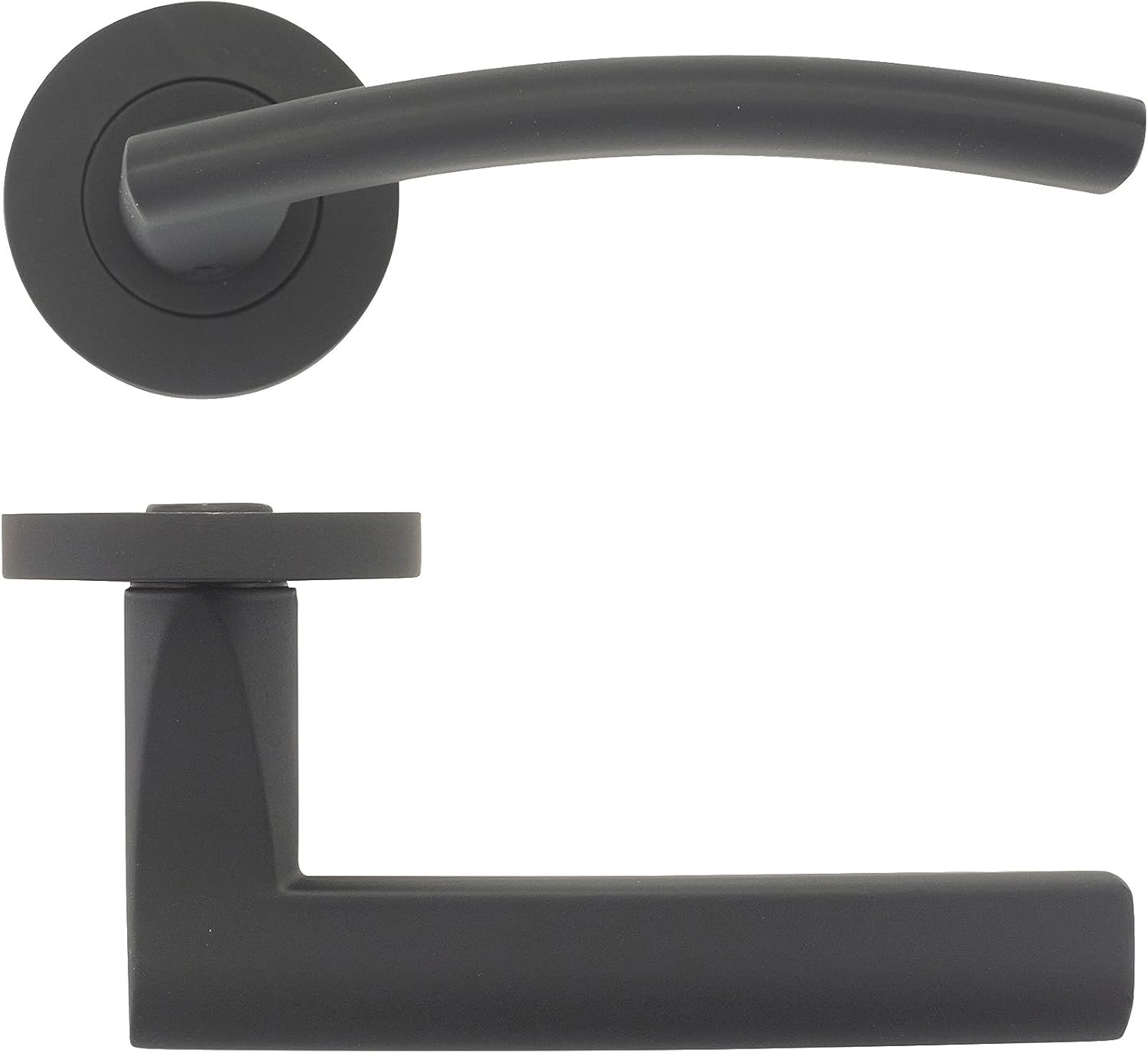 Stanza Amalfi Internal Door Handle Set Screw on Rose Door Lever
