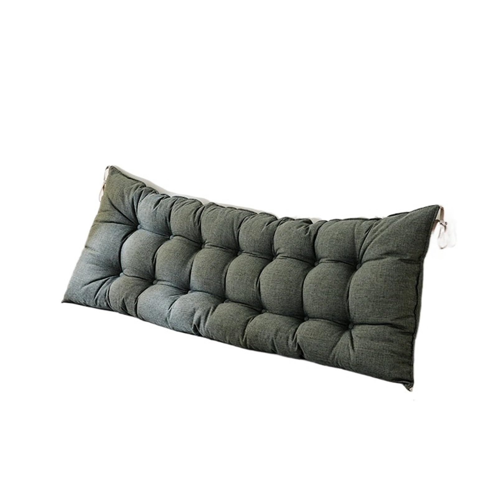 GMGQJST Headboard Pillow Rectangular Headboard Reading Body Pillow Chair Bedside Lumbar Chair reading pillow Wedge Backrest Pillow Household Decor(Waterproof gray.,120x50cm)