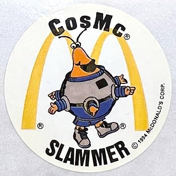 Amazon.co.jp: マクドナルドステッカー グリマス＆コスマック 10枚
