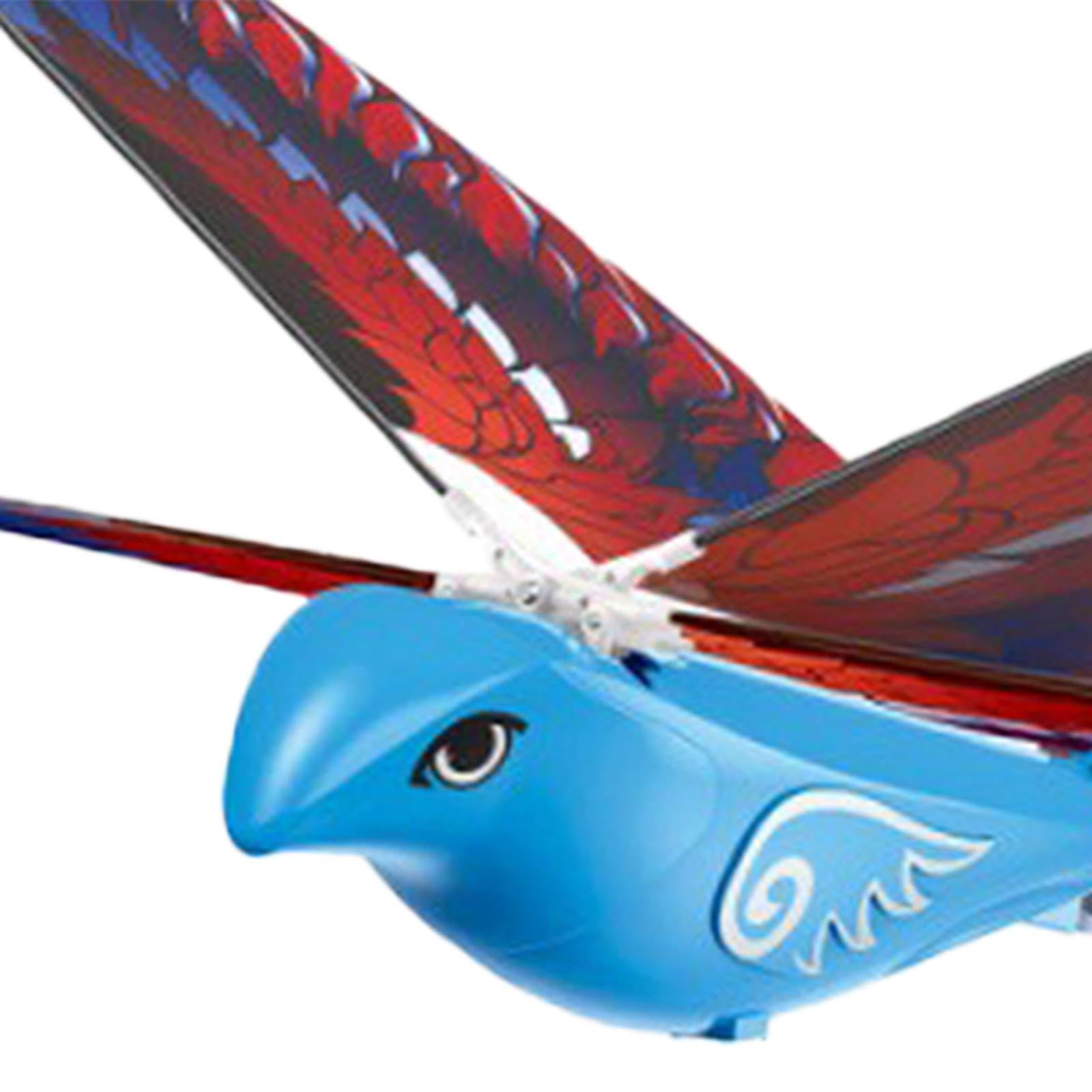 Uccello Giocattolo Radiocomandato, Uccello Volante Giocattolo per Bambini, Blu