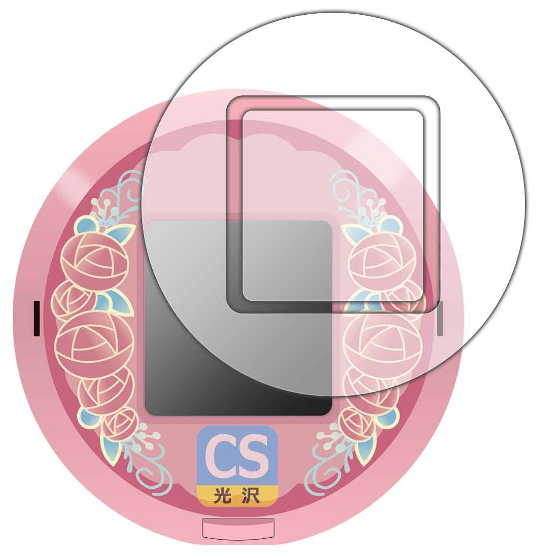 Amazon.co.jp: PDA工房 キャラクタッチ！シリーズ 対応 Crystal Shield