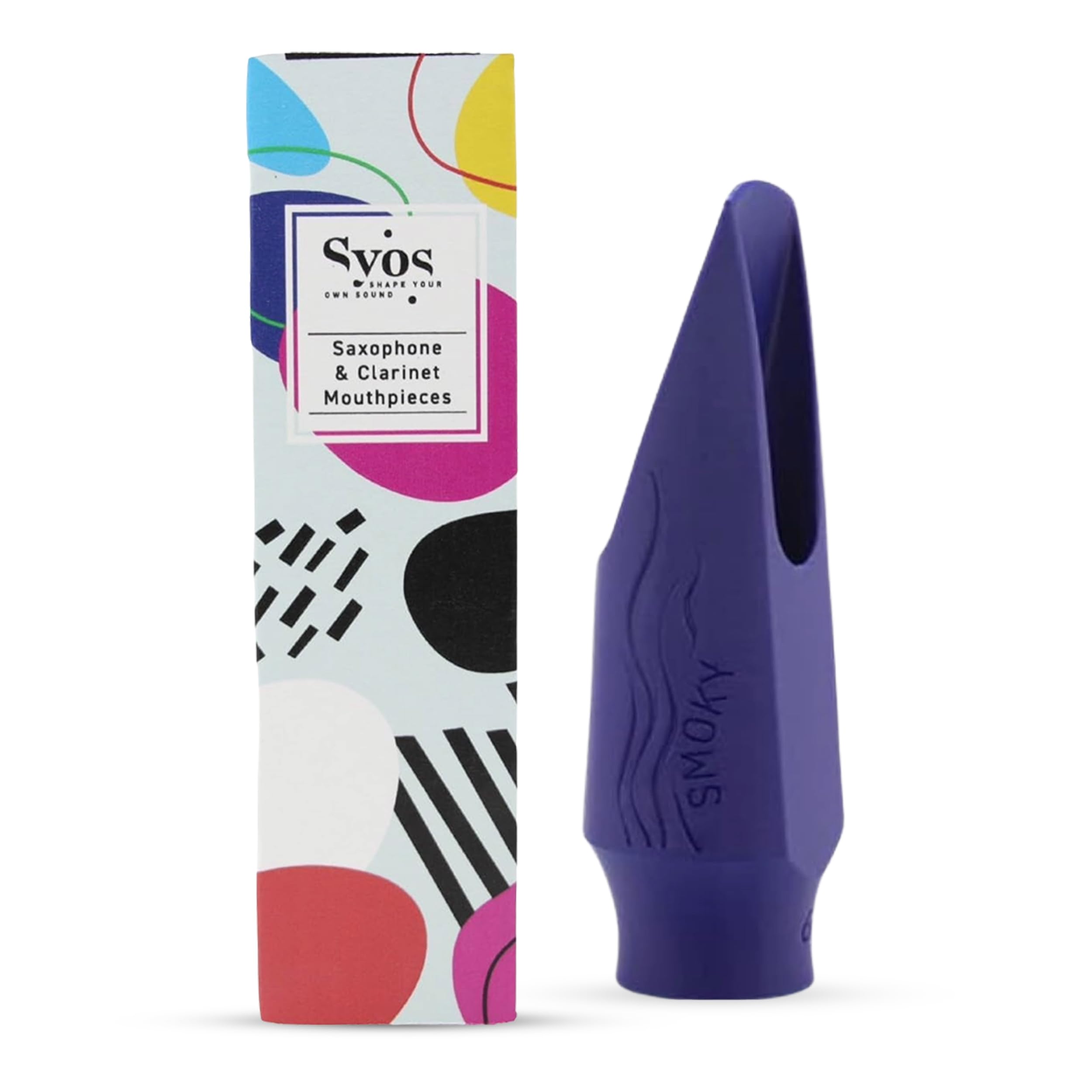 Syos Alto Smoky 7 Phantom Blue - Boquilla para saxofón alto