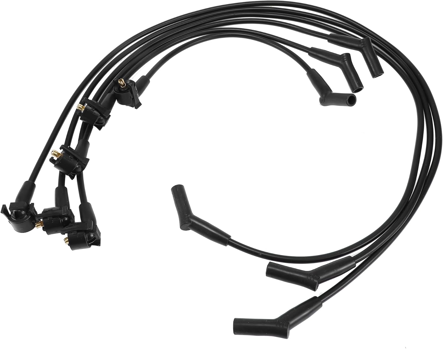 ACROPIX Car Spark Plug Coil Wires Ignition Coil Harness Cable Fit for Ford for Mustang 3.8L V6 A/T Base Convertible 1999 2000 No.XU2Z12259AA - Pack of 6