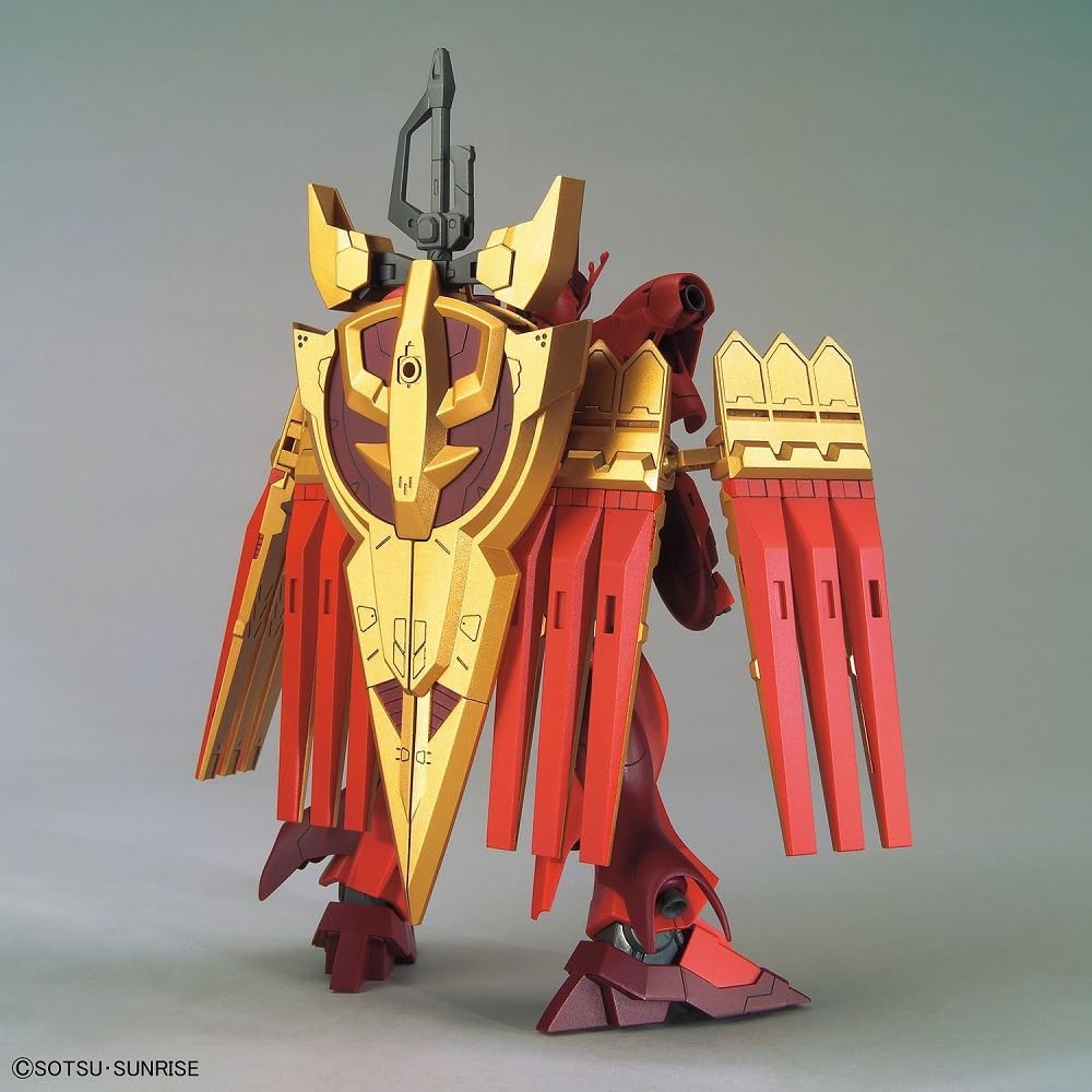 Bandai HGBD 1/144 Aun(Rize) Armor Model Kit – Gundam Build Divers RE:Rise Optional Armor With Pedestal, Core Docking Custom