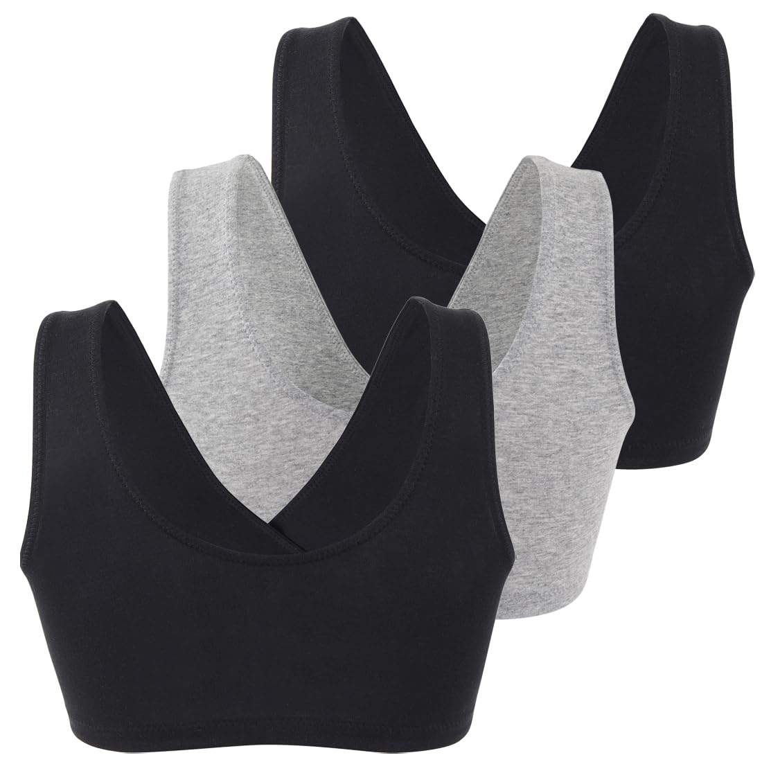 MANCI Soutien-Gorge de Sommeil en Coton, Soutien-Gorge Confortable sans Fil, Soutien-Gorge de maternité pour Allaitement, Grossesse et Allaitement
