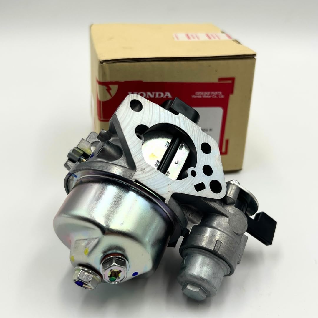 Genuine kit of OEM Carburetor 16100-Z5K-Y01 with OEM 16212-Z5K-000 16221-Z5K-000 Gaskets and Genuine Spark Plug 98079-55846 BPR5ES for GX240 GX270 Engines Water Pump WT30XK4 Pressure Washer CC 4033