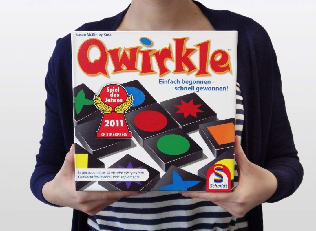 Schmidt Spiele- Jeu de Famille Qwirkle, 6 ans to 99 ans,49014